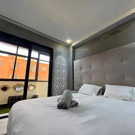 Appartement Bien Situe A Gueliz Marrakesh Buitenkant foto